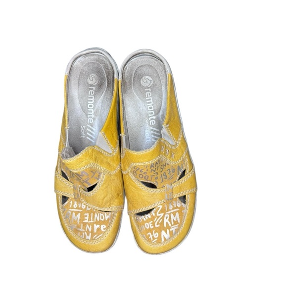 Remonte yellow graffiti Women's  37/6.5 - Picture 1 of 4
